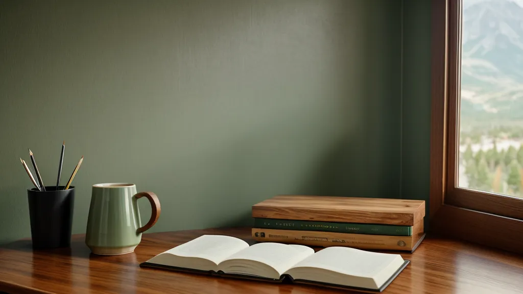 Primer plano de manos escribiendo en un cuaderno verde bajo la luz de una lámpara, anotando estrategias de comunicación efectiva para introvertidos